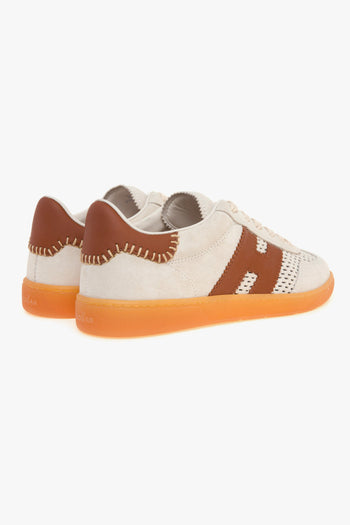 Sneaker Cool H647 in camoscio forato e pelle - 3