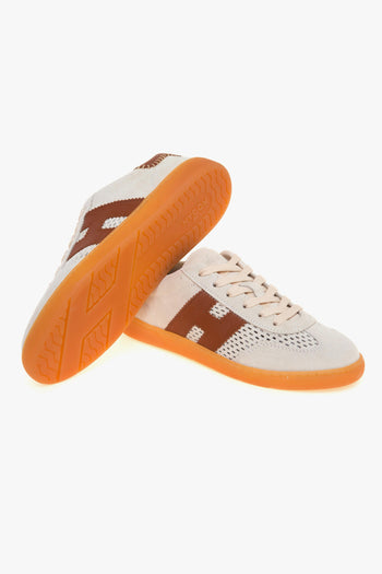 Sneaker Cool H647 in camoscio forato e pelle - 4