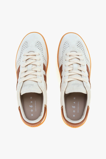 Sneaker Cool H647 in camoscio forato e pelle - 5