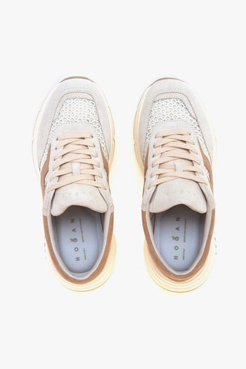 Sneaker Hyperlight in camoscio e tessuto retinato 3D - 5