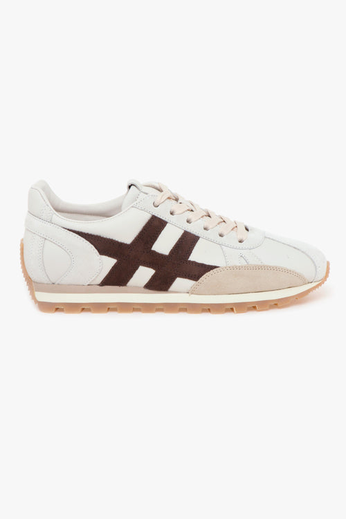 Sneaker 86er in pelle e camoscio