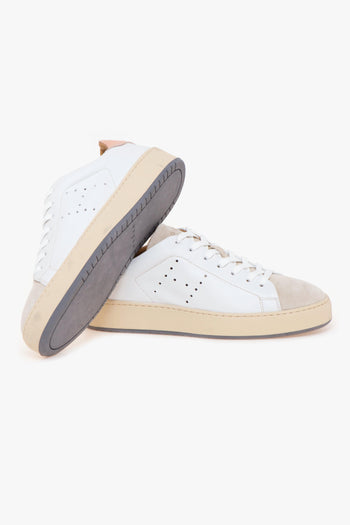 Sneaker H672 in pelle e camoscio - 4