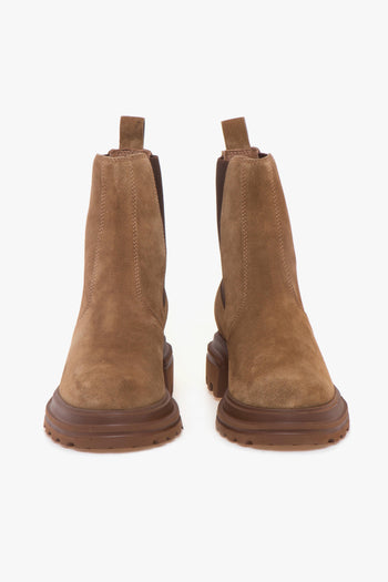 Chelasea boot H674 in camoscio - 5