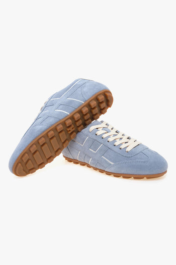 Sneaker H-Olympia in camoscio - 4