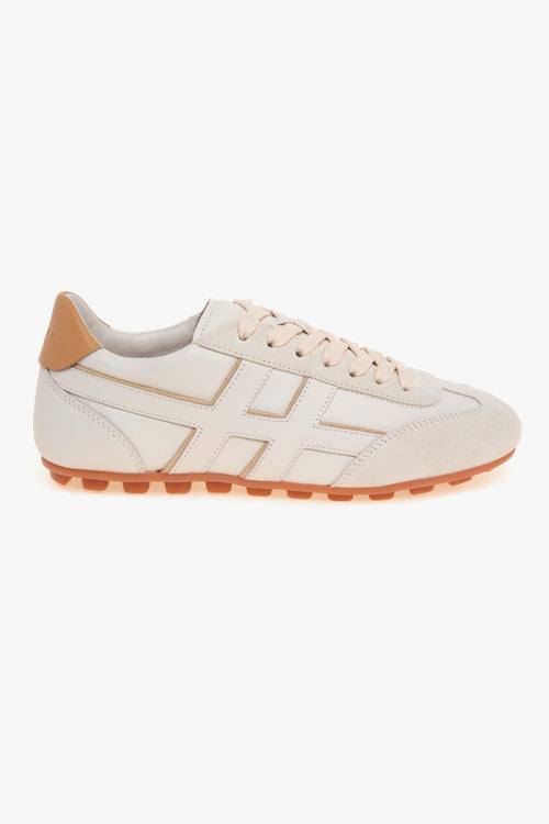 Sneaker H-Olympia in pelle e camoscio