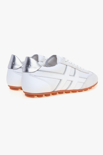 Sneaker H-Olympia in pelle e camoscio - 3