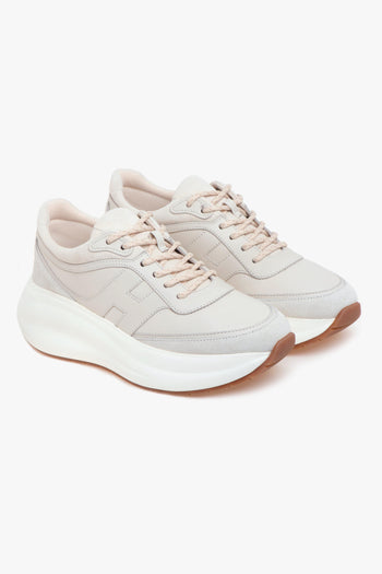 Sneaker H696 in pelle con suola chuncky - 2