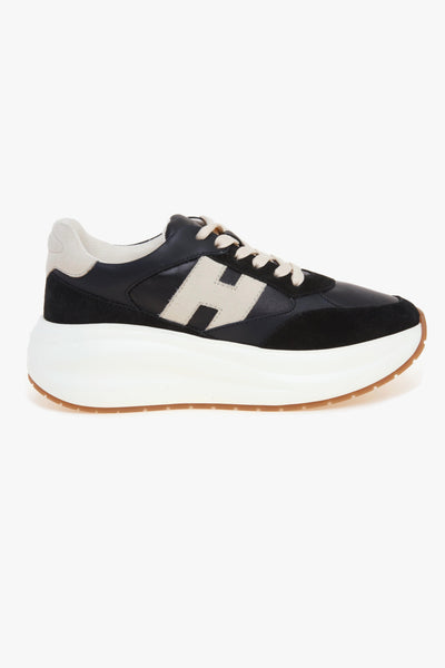 Sneaker Maxi I Active H696 in pelle e camoscio