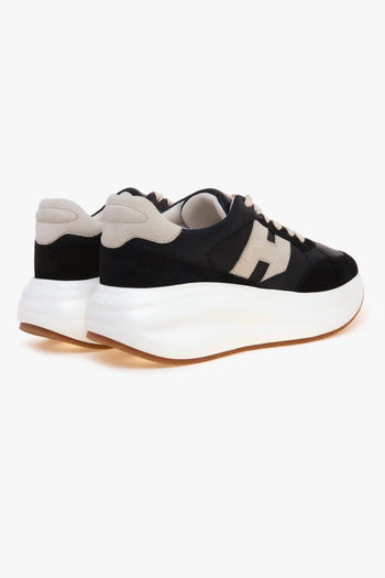 Sneaker Maxi I Active H696 in pelle e camoscio - 3