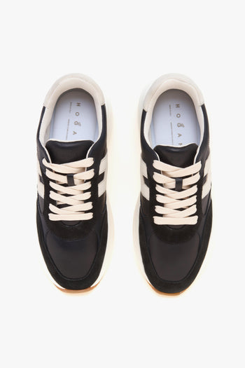 Sneaker Maxi I Active H696 in pelle e camoscio - 5
