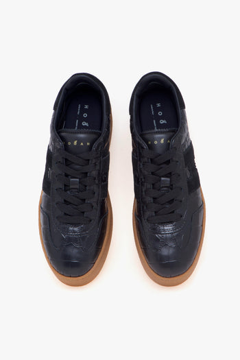 Sneaker Cool Platform in pelle stampa cocco - 5