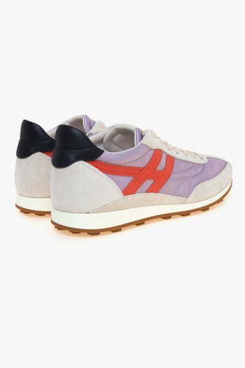 Sneaker H699 Athletic in camoscio e tessuto - 3