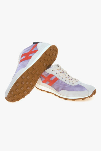 Sneaker H699 Athletic in camoscio e tessuto - 4
