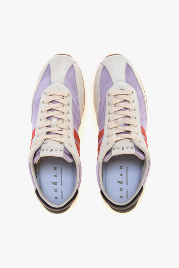 Sneaker H699 Athletic in camoscio e tessuto - 5