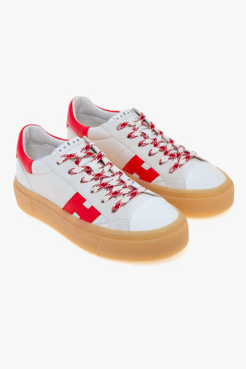 Sneaker Crosswind in pelle e camoscio - 2