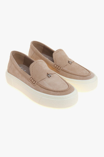 Sneaker stile mocassino in camoscio - 2