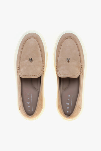 Sneaker stile mocassino in camoscio - 5