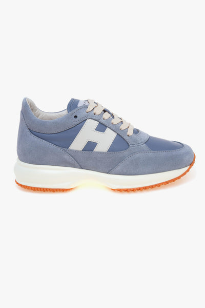 Sneaker Interactive H713 in camoscio e pelle
