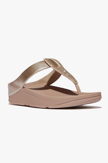 Ciabatta infraditto Fit Flop con strass - 2