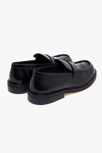 Mocassino Ahri in pelle spazzolata e suola in gomma - 3