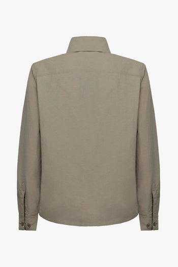 Overshirt in misto lino - 2