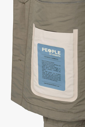 Overshirt in misto lino - 3