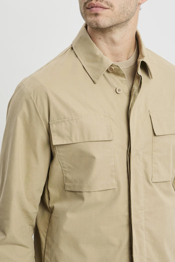 Overshirt in cotone-nylon - 5