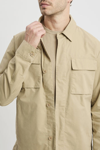 Overshirt in cotone-nylon - 8