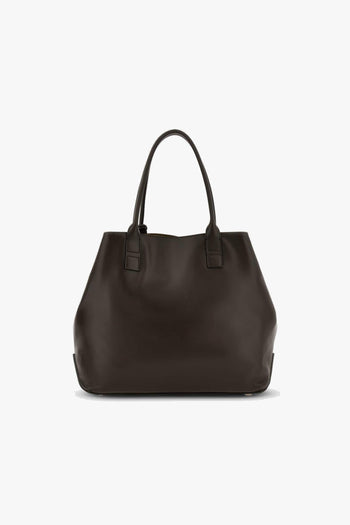 Borsa shopping Script Media in pelle con indirizzo rilievo - 4