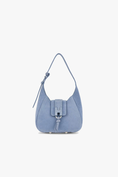 Borsa hobo mini in camoscio