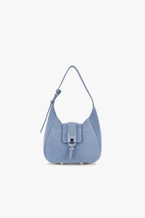 Borsa hobo mini in camoscio