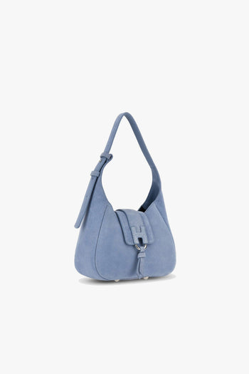 Borsa hobo mini in camoscio - 2