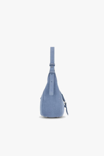 Borsa hobo mini in camoscio - 4
