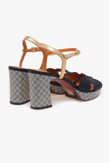 Sandalo in pelle con tacco 85 mm - 3