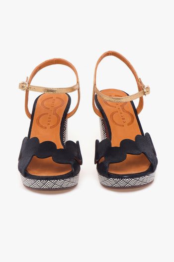 Sandalo in pelle con tacco 85 mm - 5