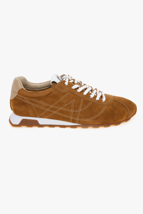 Sneaker Killbill in camoscio sfoderato e suola in gomma bassa