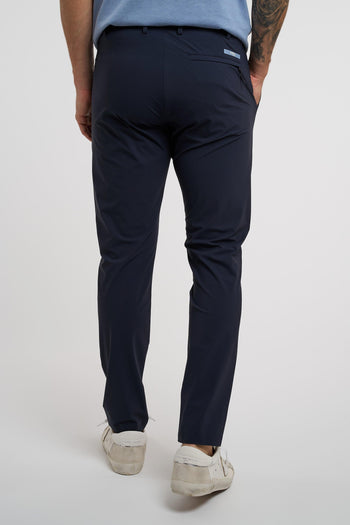 Pantalone con pence in tessuto elasticizzato - 4