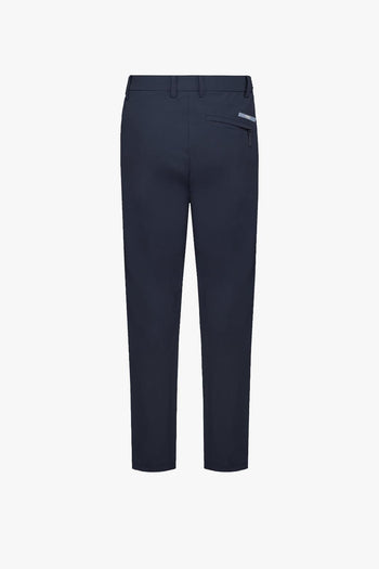 Pantalone con pence in tessuto elasticizzato - 9