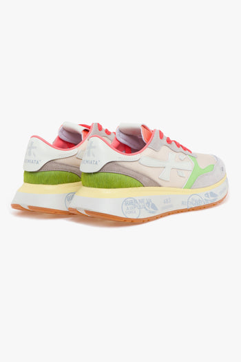 Sneaker Lauryn in camoscio e tessuto - 3