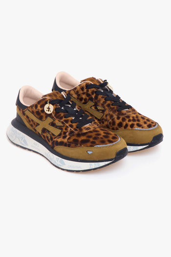 Sneaker Lauryn in cavallino maculato. - 2