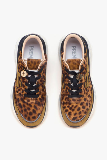 Sneaker Lauryn in cavallino maculato. - 5