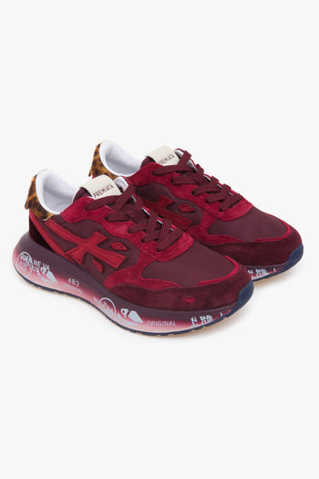 Sneaker Lauryn in camoscio e tessuto tecnico - 2