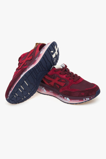 Sneaker Lauryn in camoscio e tessuto tecnico - 4