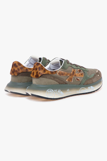 Sneaker Lauryn un pelle e camoscio - 3
