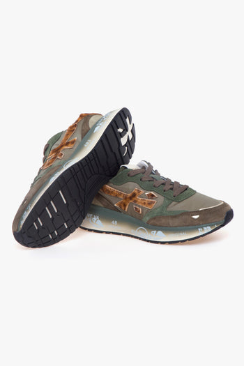 Sneaker Lauryn un pelle e camoscio - 4