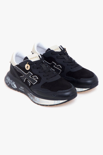 Sneaker Lauryn in camoscio e pelle - 2