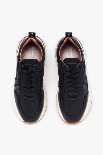 Sneaker Liverpool in pelle e tessuto - 5