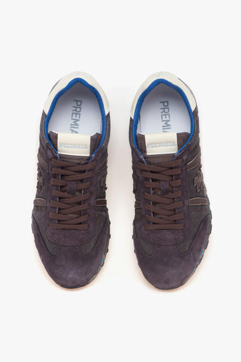 Sneaker Lucy in camoscio e tessuto - 5