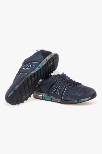 Sneaker Lucy in camoscio e tessuto - 4