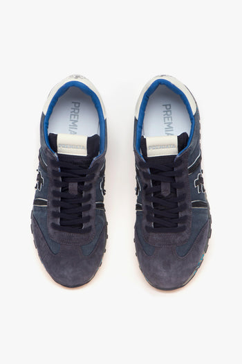 Sneaker Lucy in camoscio e tessuto - 5